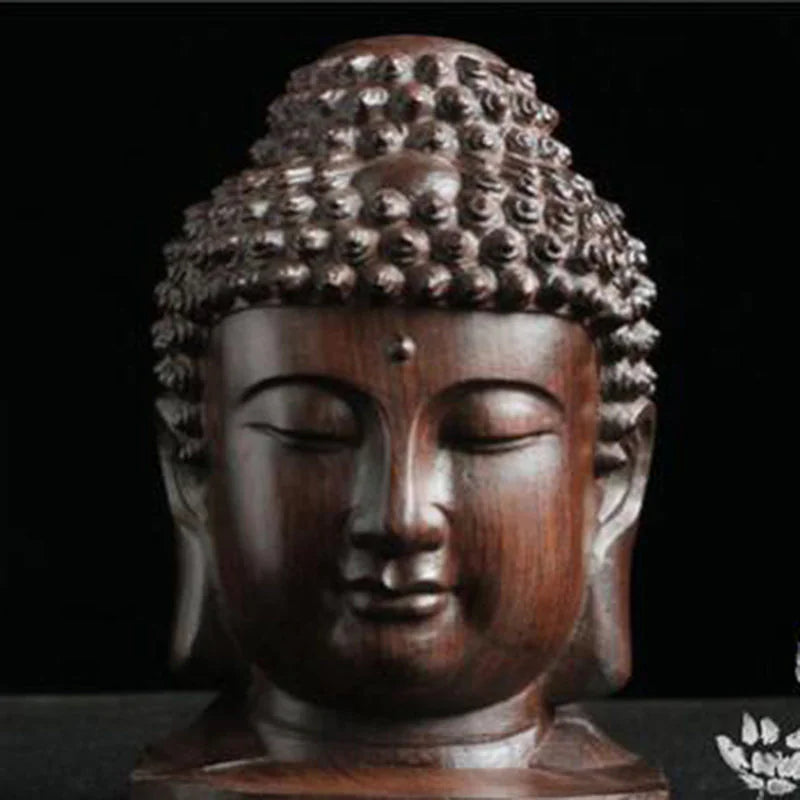 Wood Carving Buddha Decoration