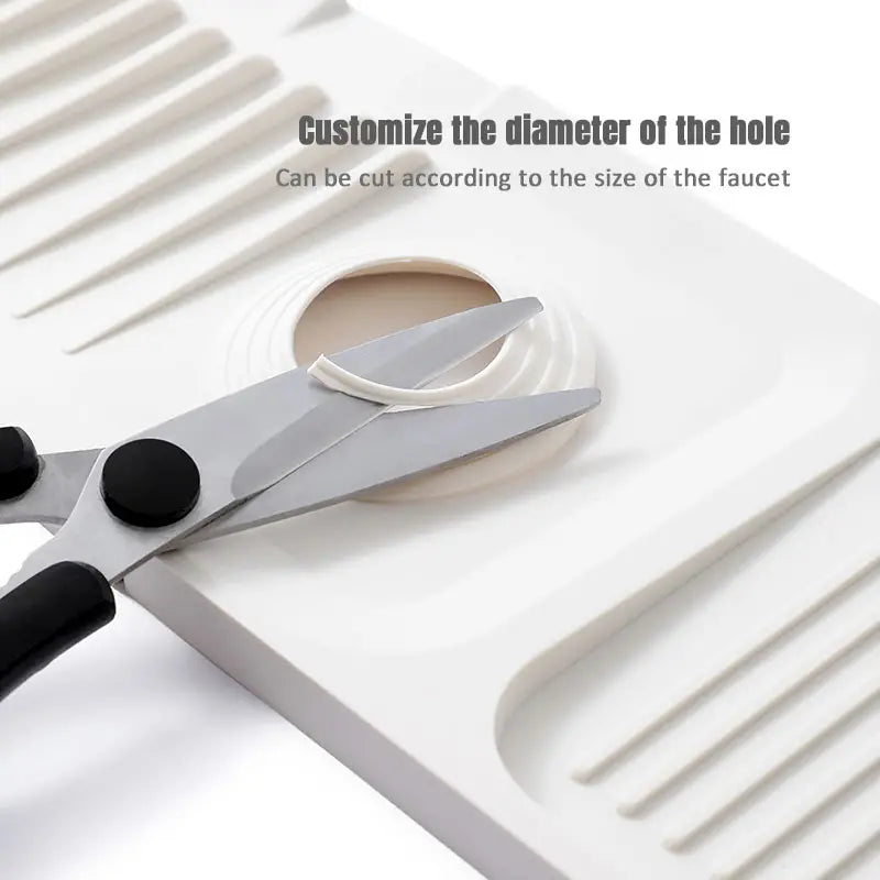 Silicone Kitchen Sink Splash Guard for Faucet (1 PCS)