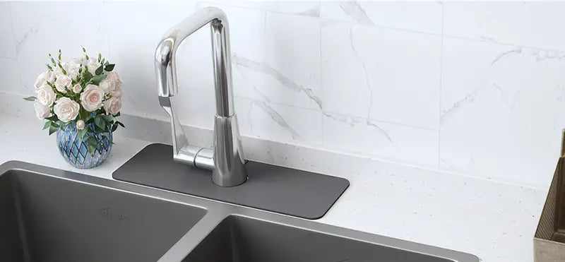 Super Absorbent Splash Guard Mat for Sink Faucet