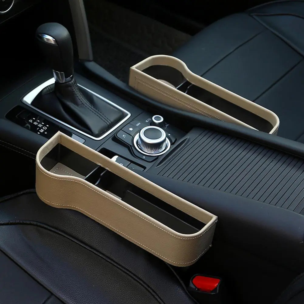 Car Seat Gap Organizer with Cup Holder and Storage Box