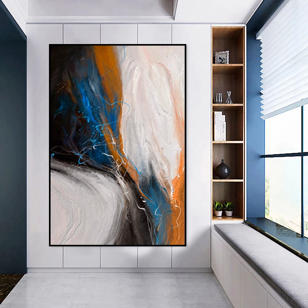 Handmade Oil Painting Canvas Wall Art Decoration Modern Abstract Pictures Artwork Room Aesthetic For Home Decor Rolled Frameless Unstretched Painting