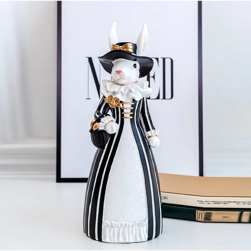 Nordic Style Cute Rabbit Craft for Home Decoration