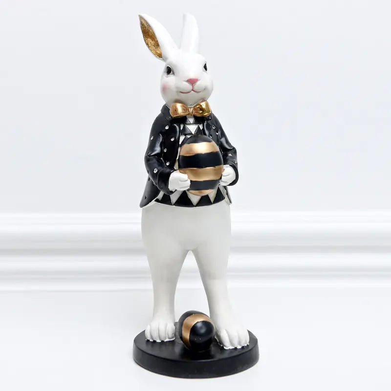 Nordic Style Cute Rabbit Craft for Home Decoration