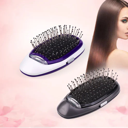 Electric Massage Comb with Ionic Hair Straightener